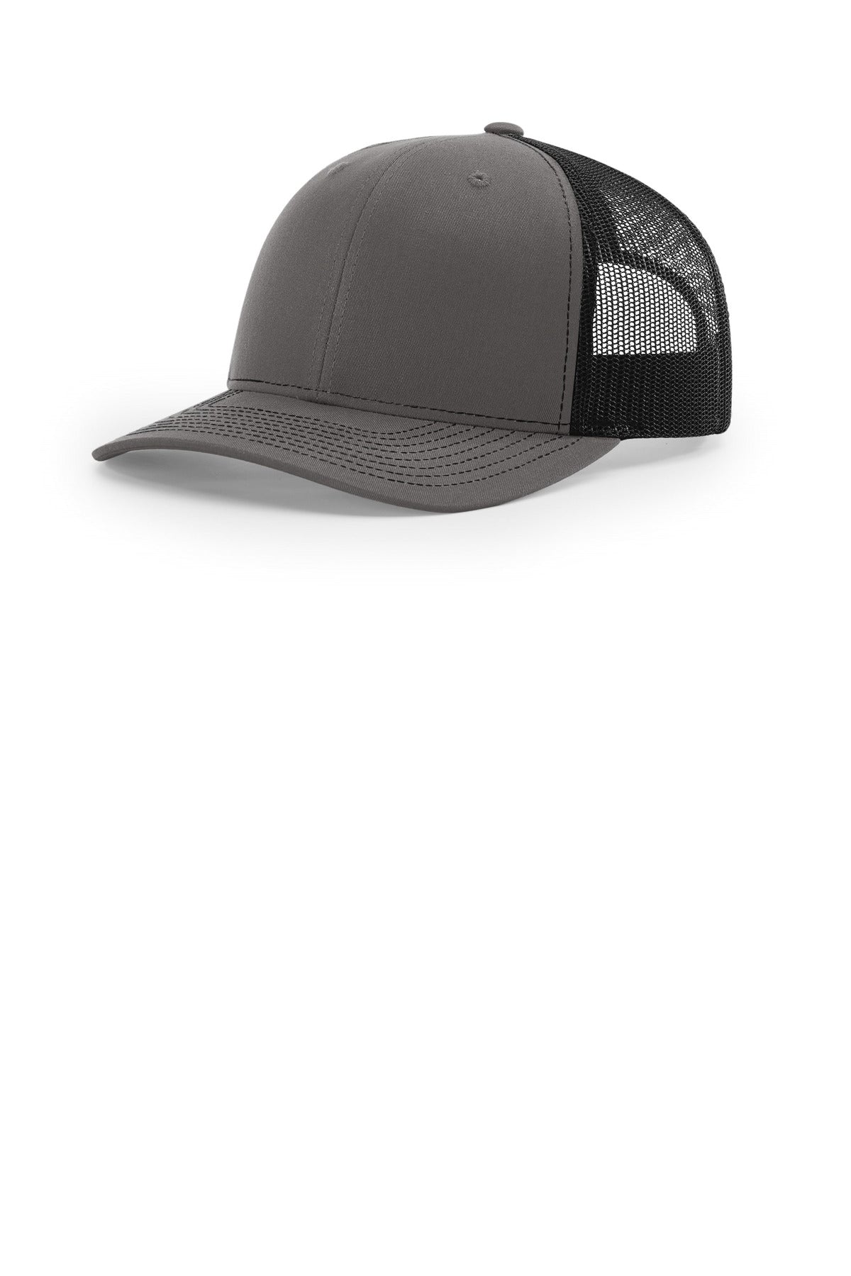 Richardson Trucker Cap - Charcoal/ Black