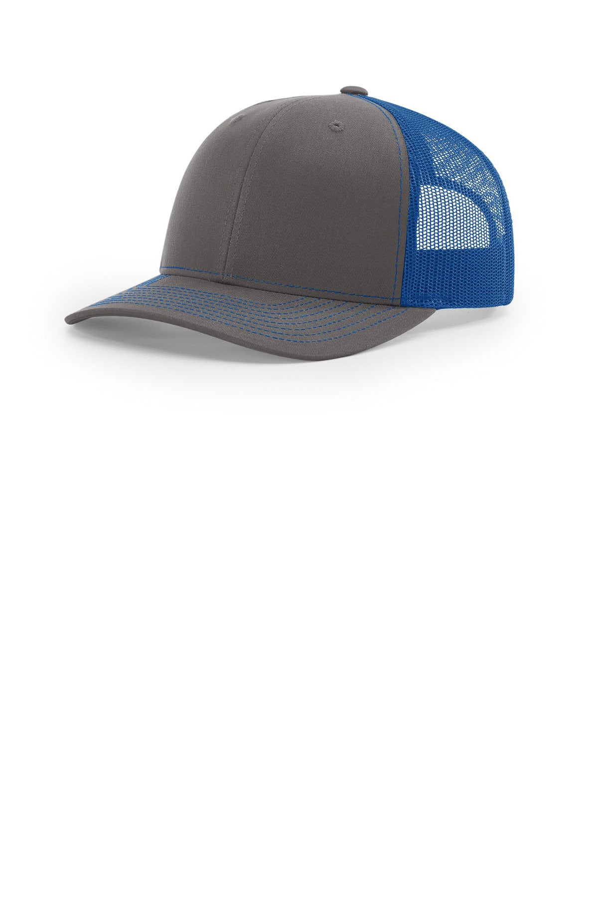 Richardson Trucker Cap - Charcoal/ Royal
