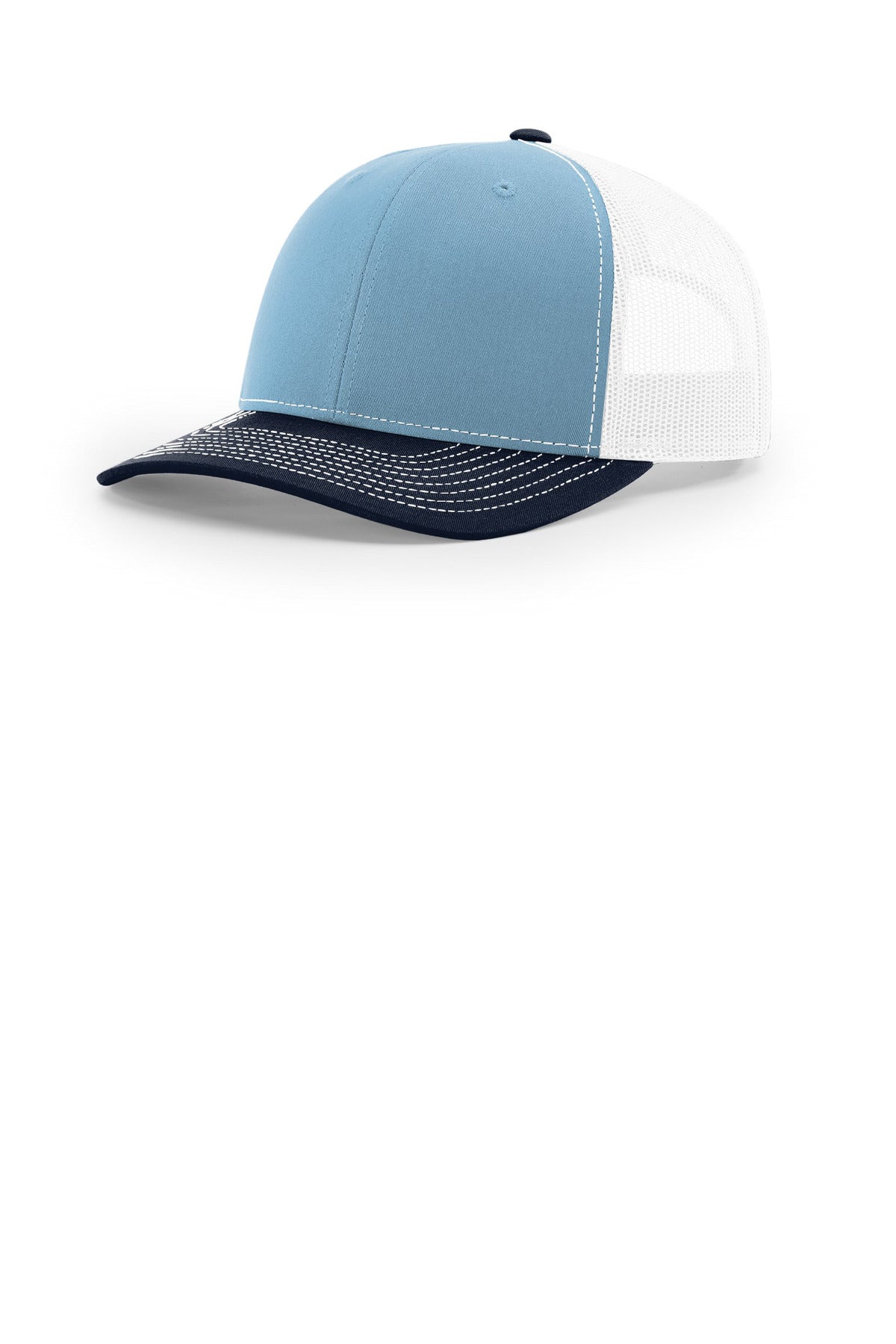 Richardson Trucker Cap - Columbia Blue/ White/ Navy
