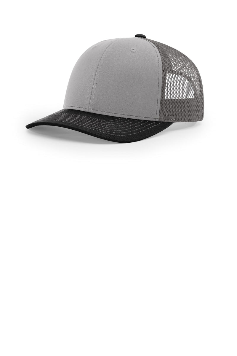 Richardson Trucker Cap - Grey/ Charcoal/ Black