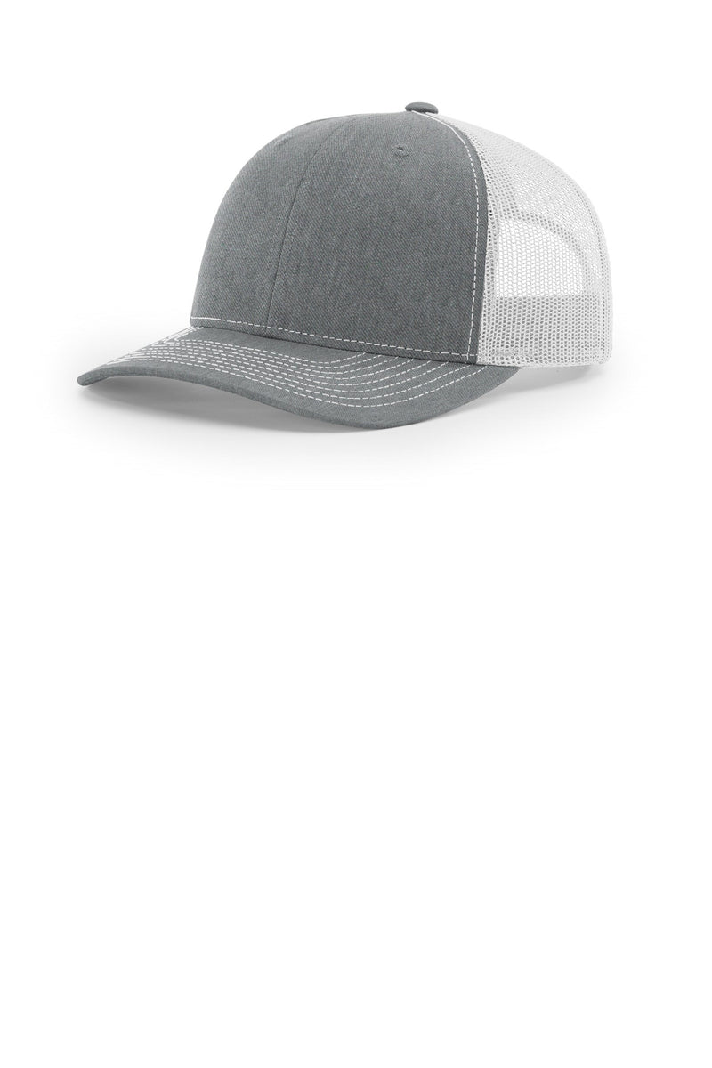 Richardson Trucker Cap - Heather Grey/ Light Grey