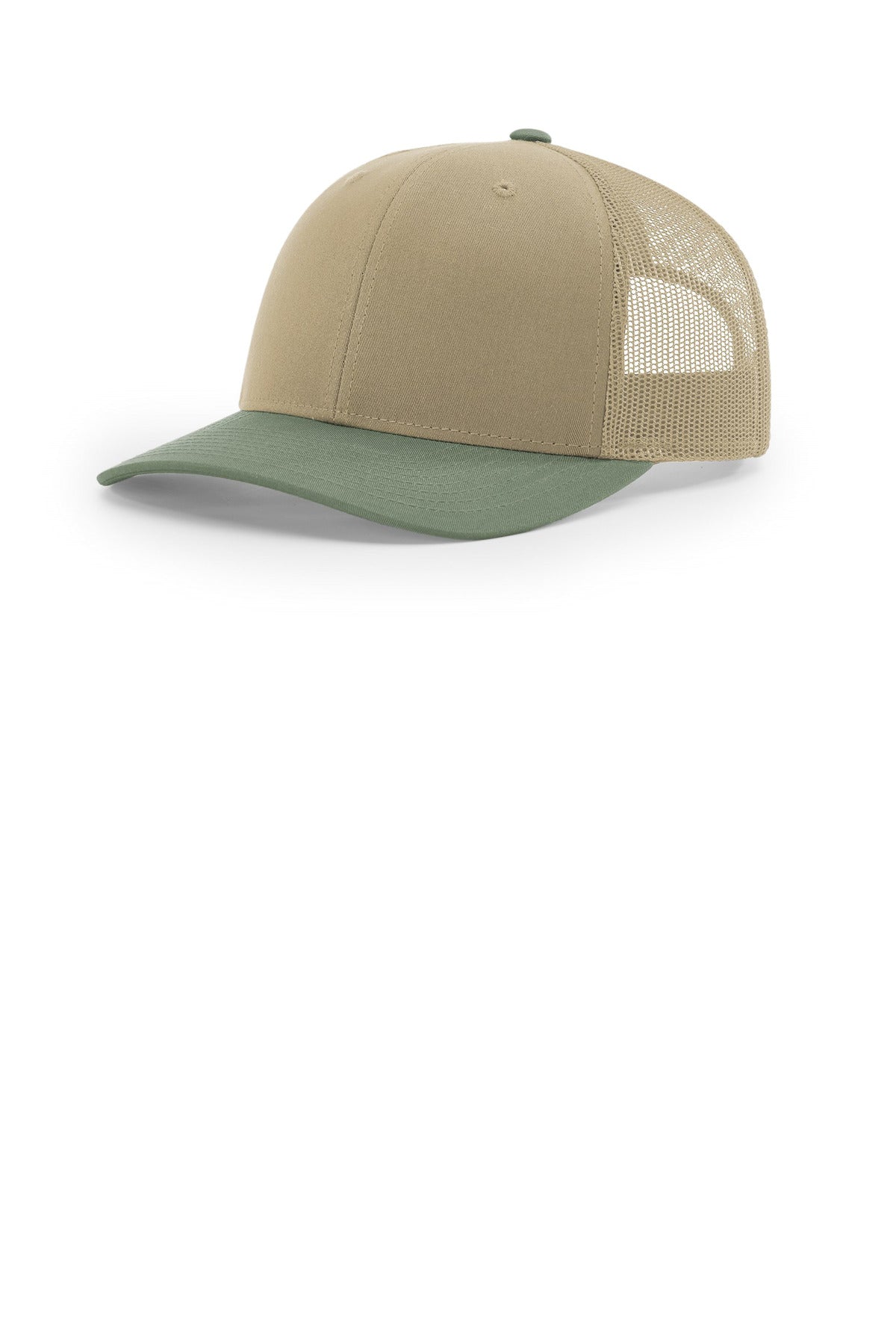 Richardson Trucker Cap - Khaki/ Khaki/ Loden