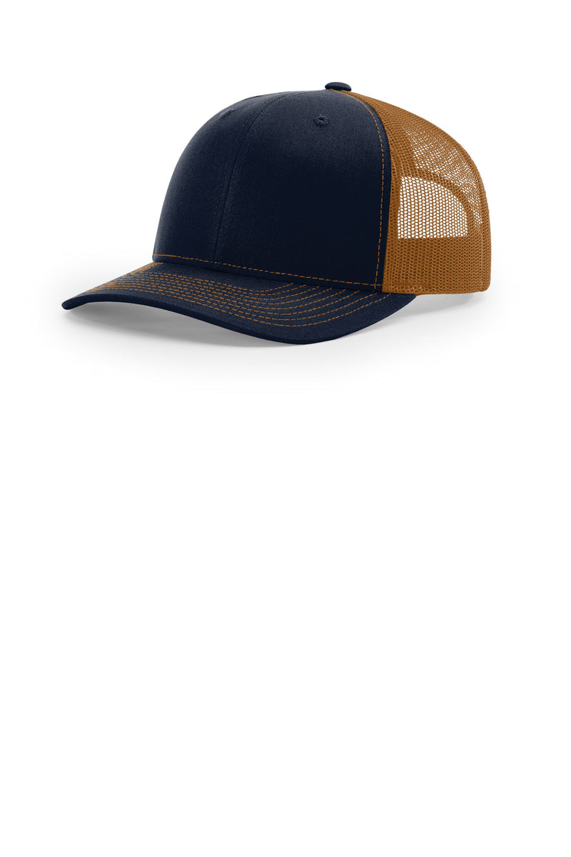 Richardson Trucker Cap - Navy/ Caramel
