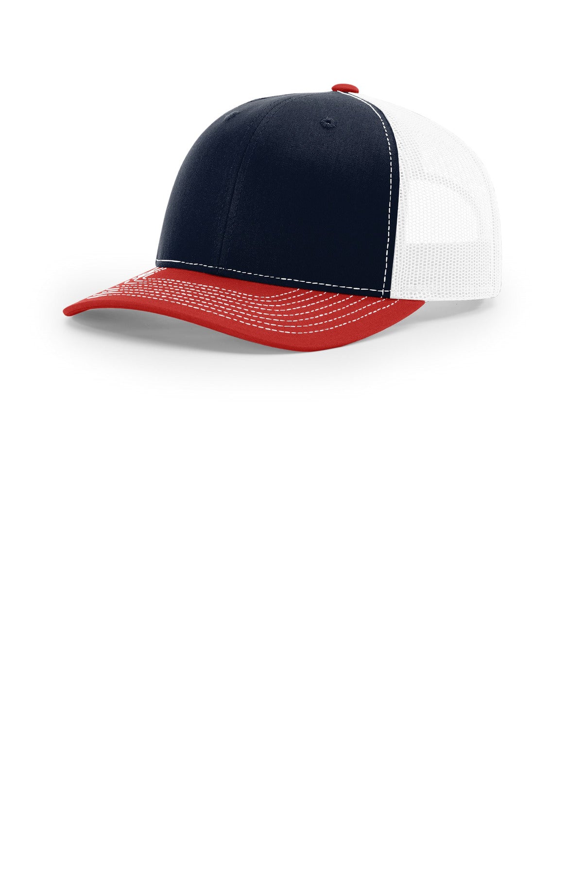 Richardson Trucker Cap - Navy/ White/ Red