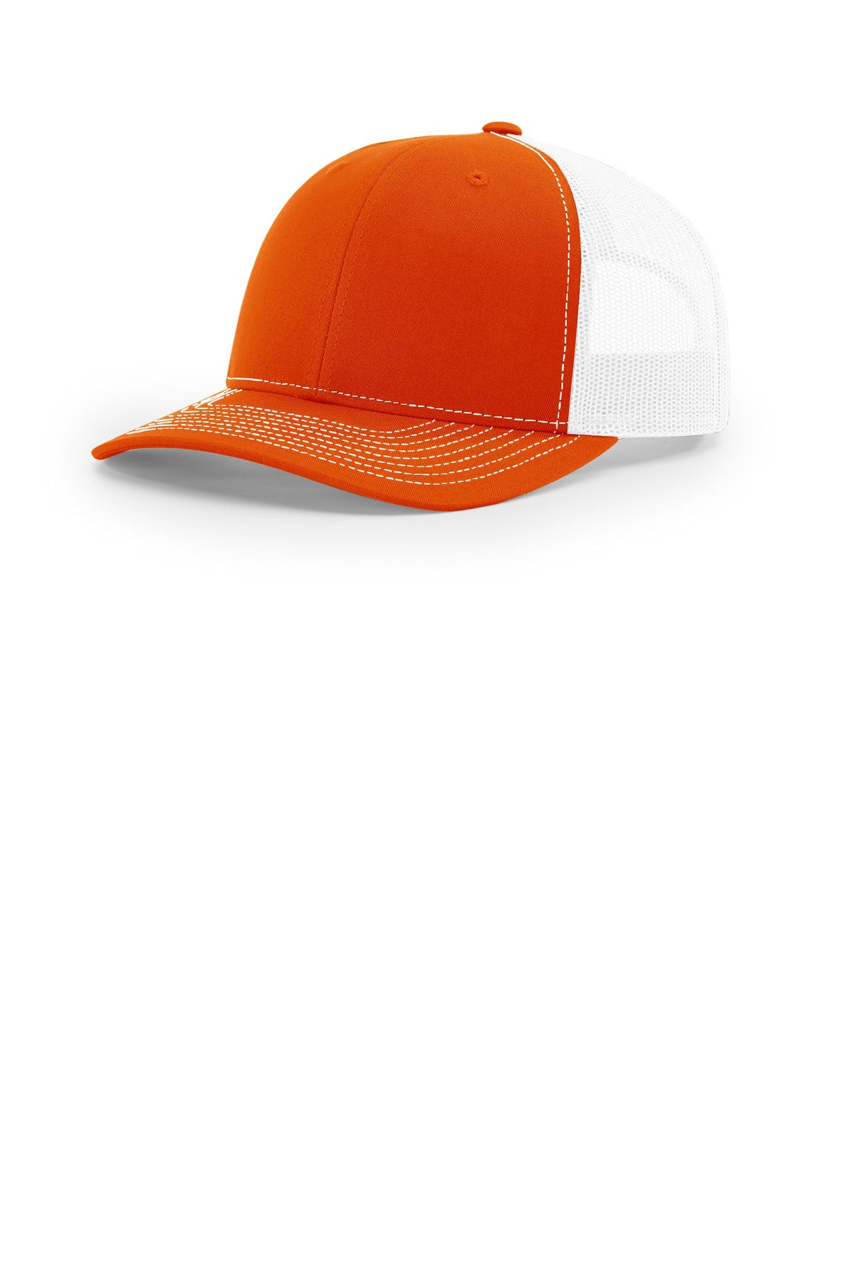 Richardson Trucker Cap - Orange/ White