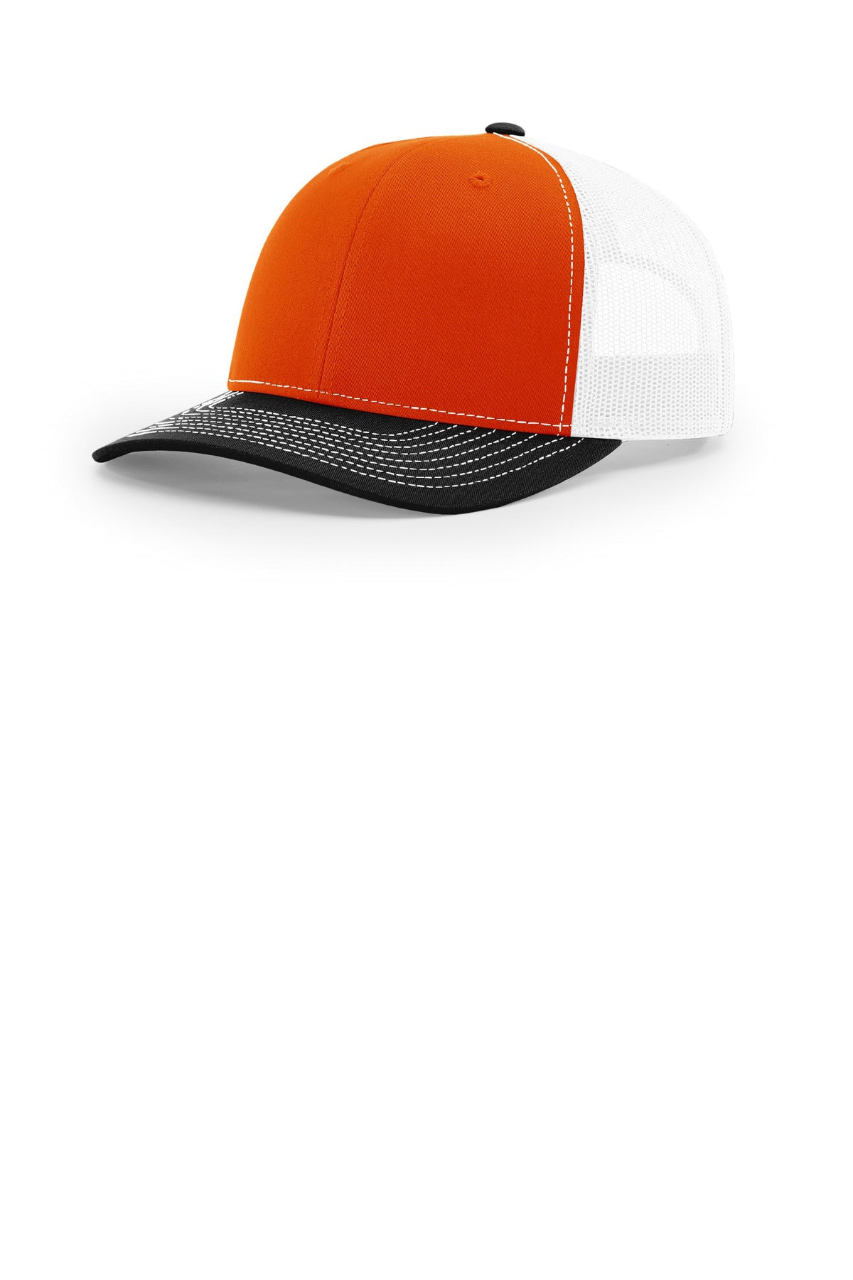 Richardson Trucker Cap - Orange/ White/ Black