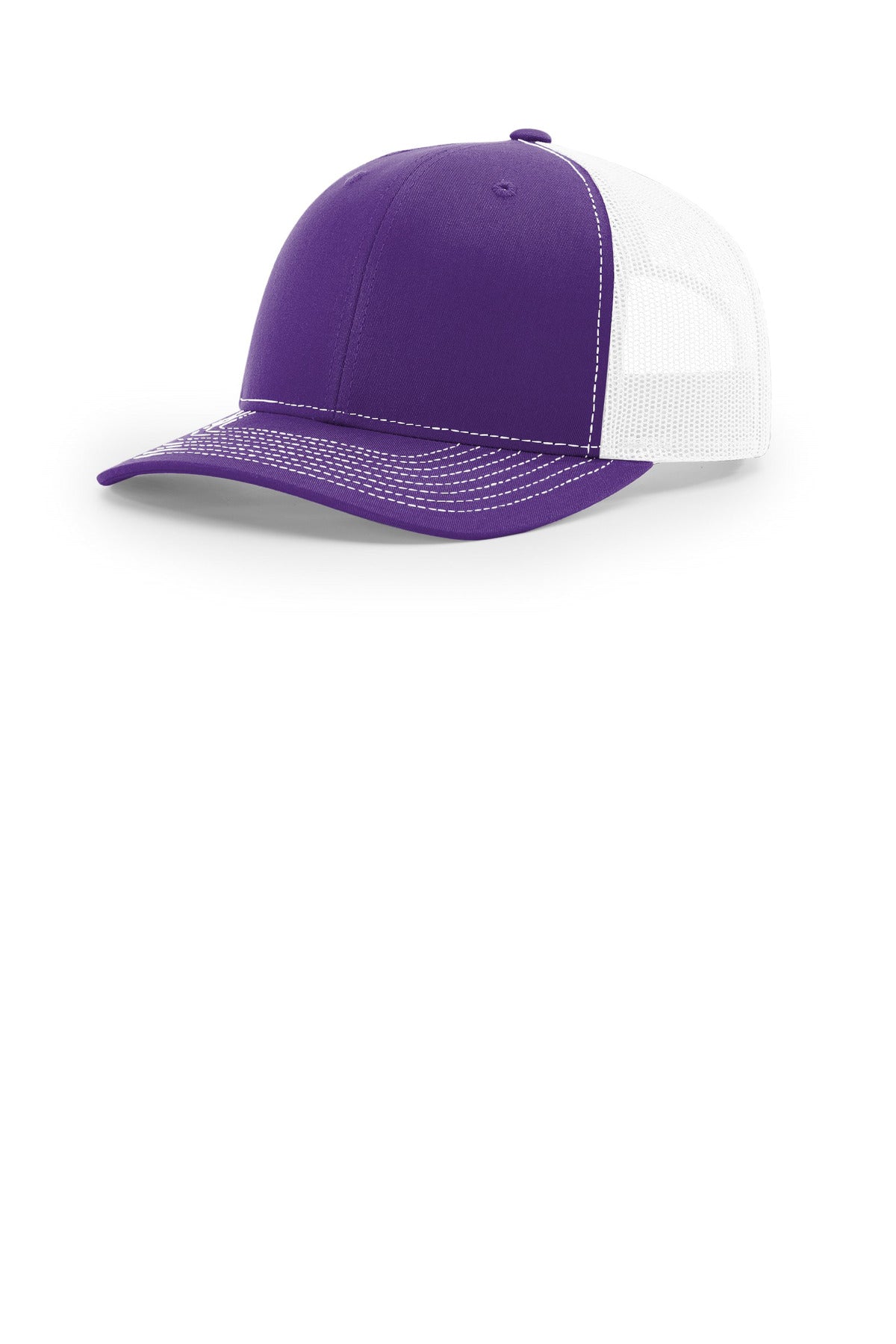 Richardson Trucker Cap - Purple/ White