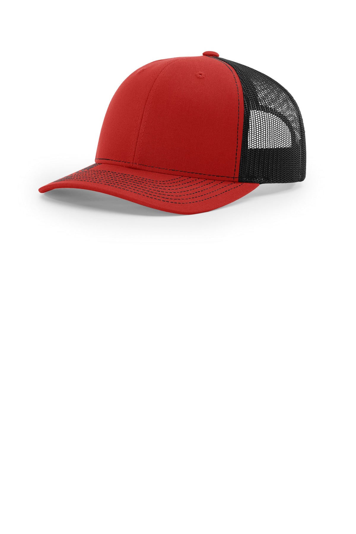 Richardson Trucker Cap - Red/ Black