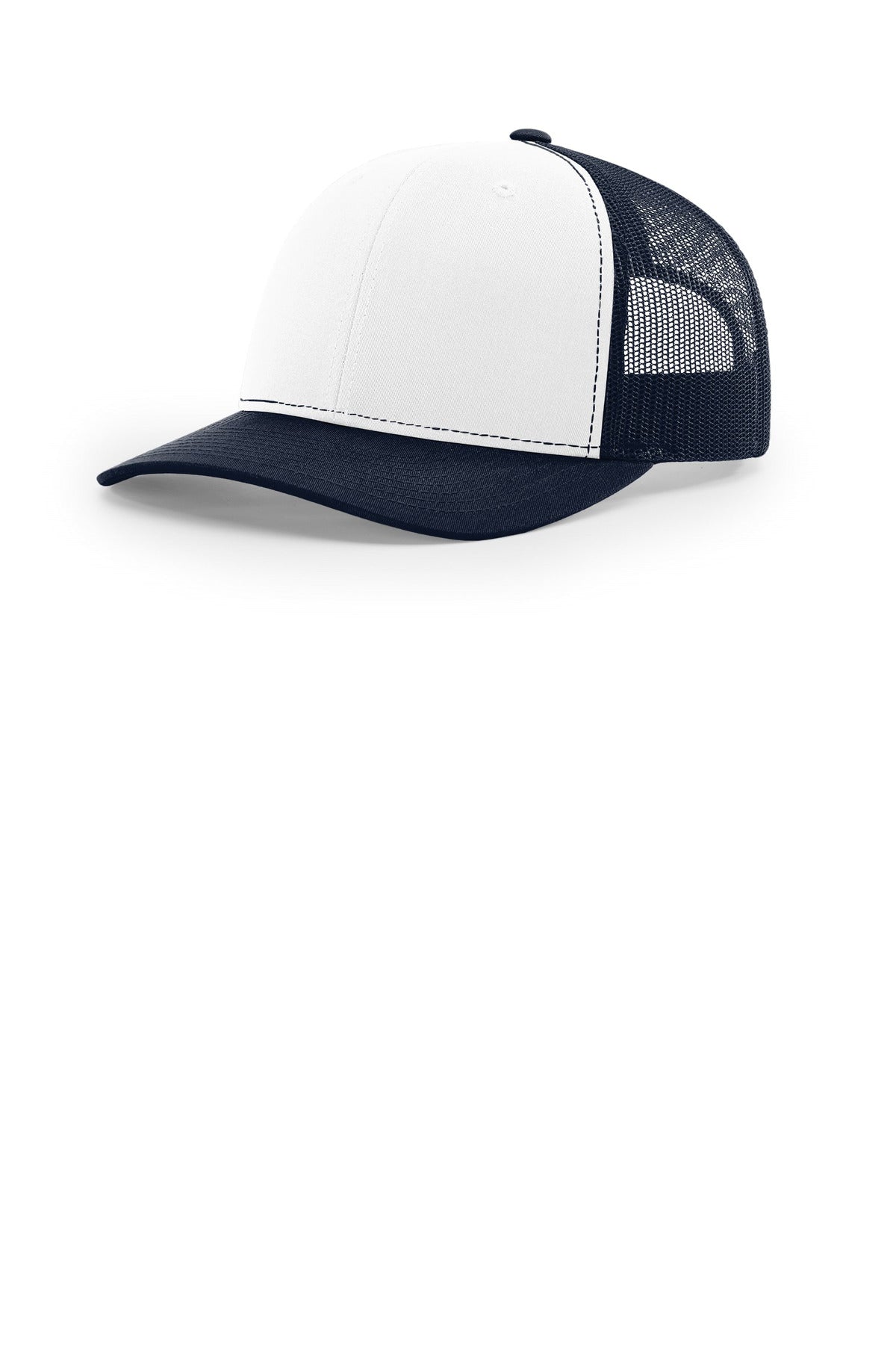 Richardson Trucker Cap - White/ Navy/ Navy