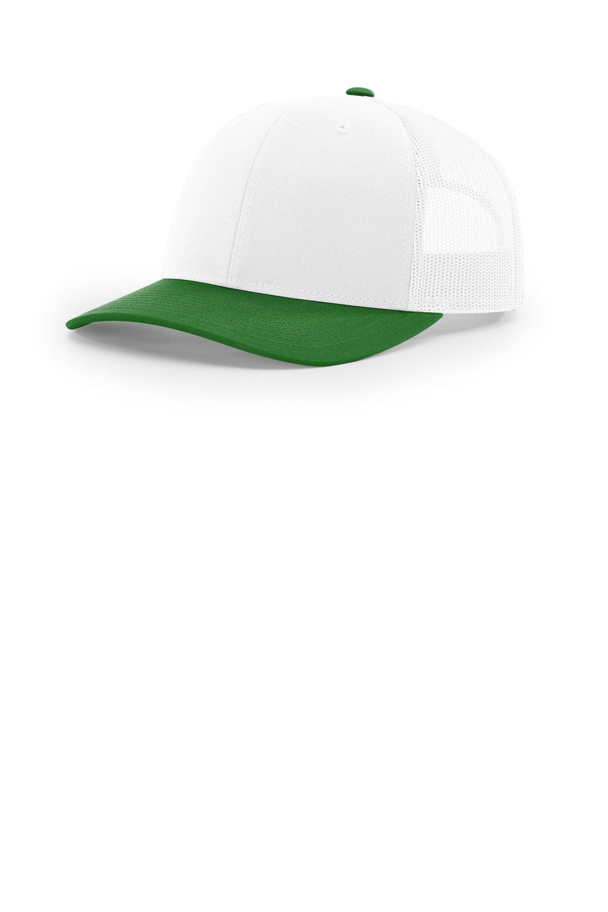Richardson Trucker Cap - White/ White/ Kelly