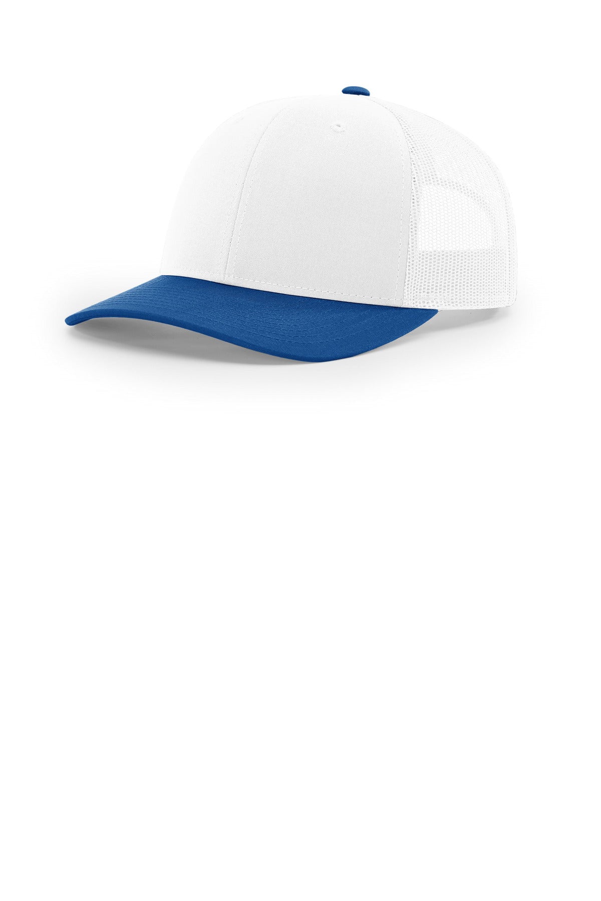 Richardson Trucker Cap - White/ White/ Royal