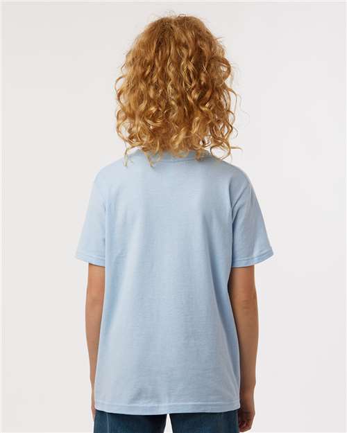 Youth Fine Jersey T-Shirt - Baby Blue
