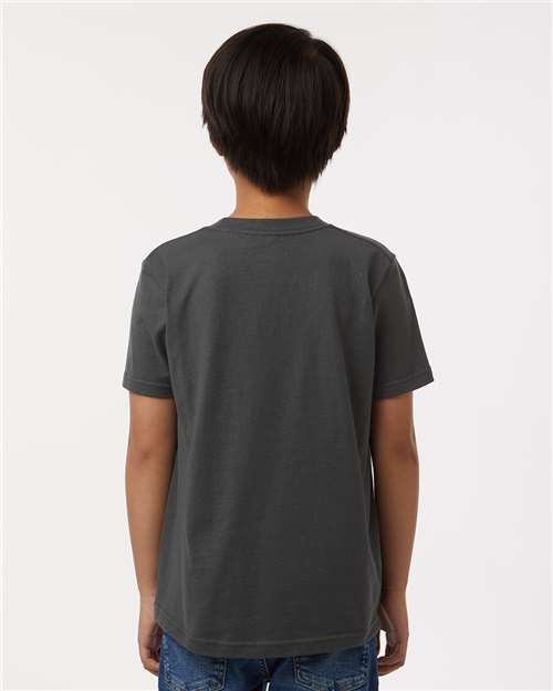 Youth Fine Jersey T-Shirt - Charcoal