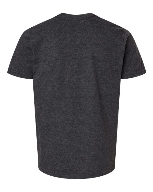 Youth Fine Jersey T-Shirt - Heather Graphite