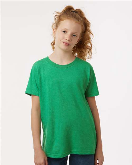 Youth Fine Jersey T-Shirt - Heather Kelly