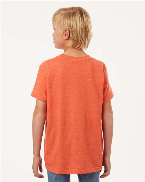 Youth Fine Jersey T-Shirt - Heather Orange