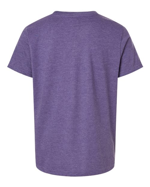 Youth Fine Jersey T-Shirt - Heather Purple