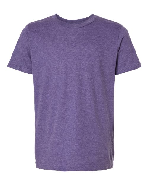 Youth Fine Jersey T-Shirt - Heather Purple