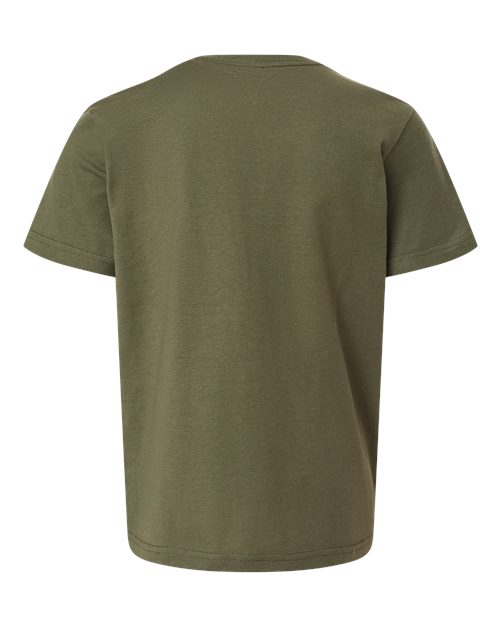 Youth Fine Jersey T-Shirt - Military Green