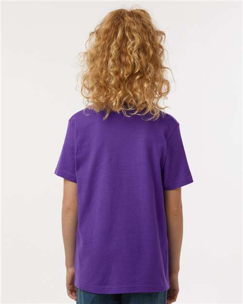 Youth Fine Jersey T-Shirt - Purple
