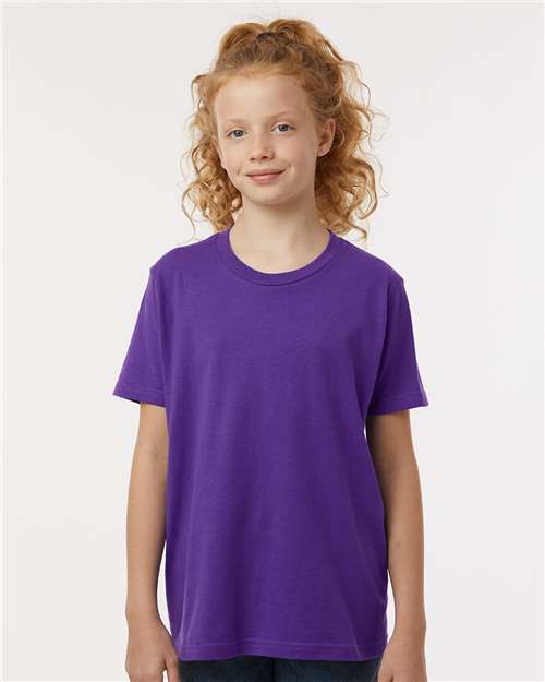 Youth Fine Jersey T-Shirt - Purple