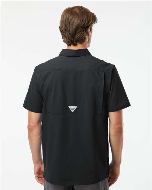 Men's PFG Slack Tide™ Camp Shirt - Black