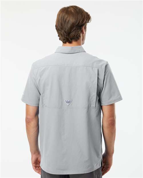 Men's PFG Slack Tide™ Camp Shirt - Cool Grey