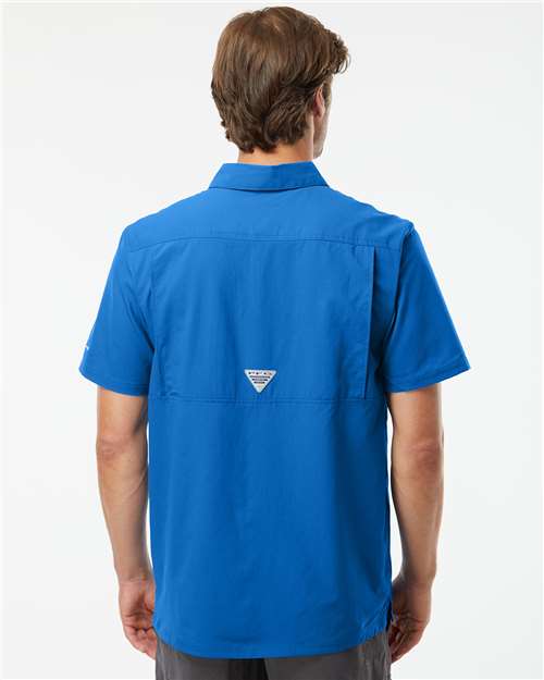 Men's PFG Slack Tide™ Camp Shirt - Vivid Blue