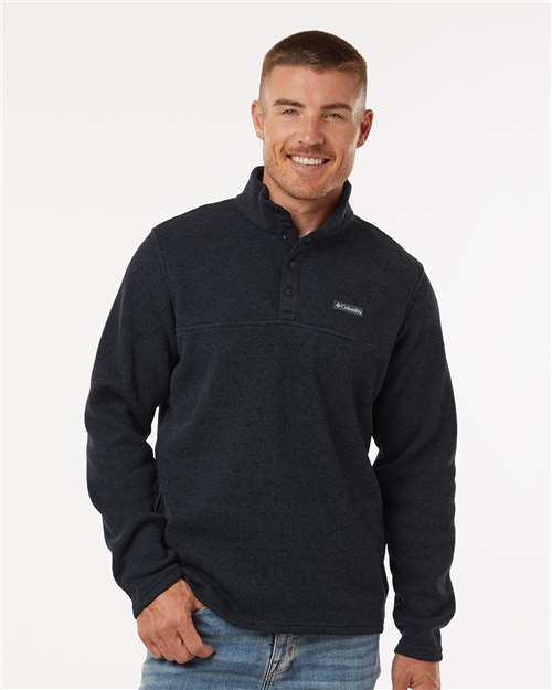 Men's Alto Pass™ Fleece Half-Snap Pullover - Black