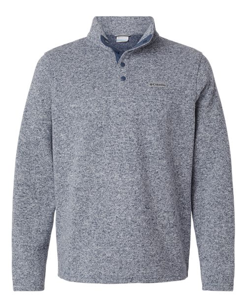 Men's Alto Pass™ Fleece Half-Snap Pullover - Dark Mountain Heather