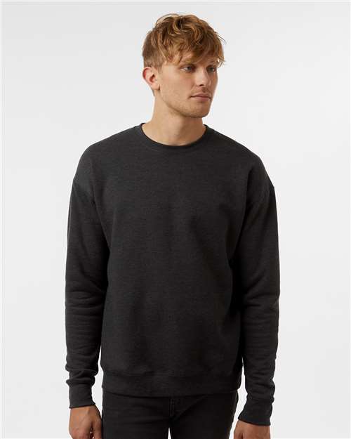 Unisex Fleece Crewneck Sweatshirt - Heather Graphite