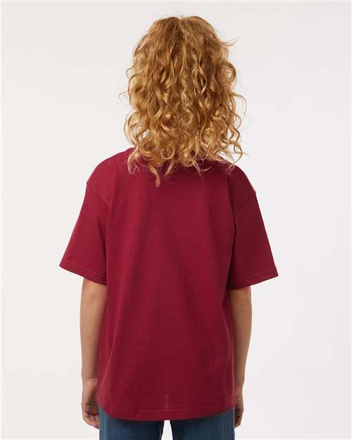 Youth Gold Soft Touch T-Shirt - Cardinal Red