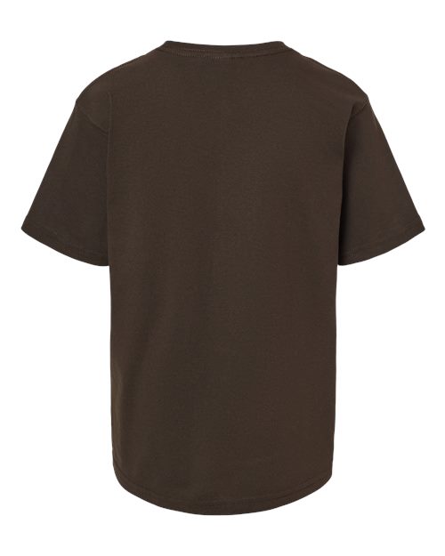 Youth Gold Soft Touch T-Shirt - Chocolate
