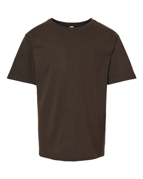 Youth Gold Soft Touch T-Shirt - Chocolate