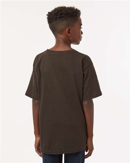 Youth Gold Soft Touch T-Shirt - Chocolate