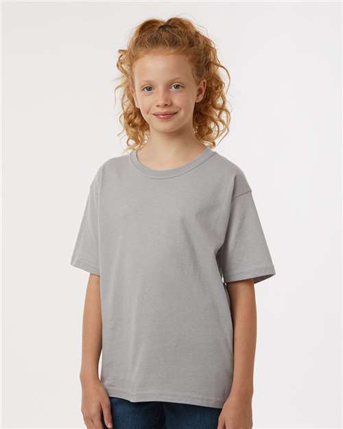 Youth Gold Soft Touch T-Shirt - Gravel