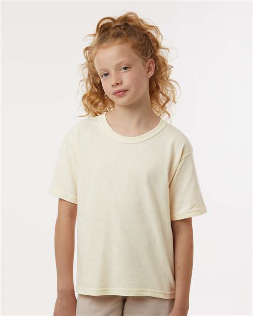 Youth Gold Soft Touch T-Shirt - Natural