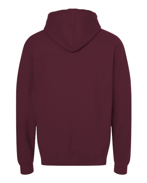 Unisex Fleece Hooded Sweatshirt - Maroon