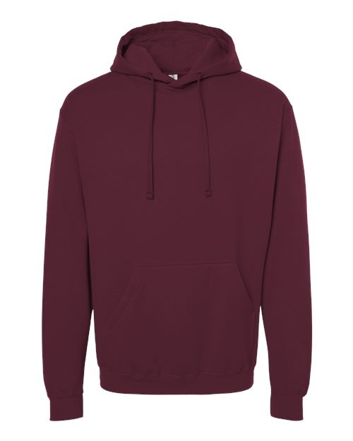 Unisex Fleece Hooded Sweatshirt - Maroon