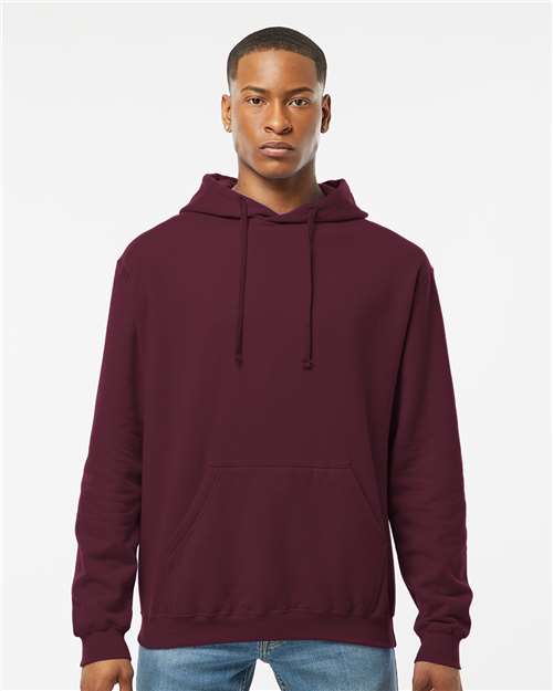 Unisex Fleece Hooded Sweatshirt - Maroon