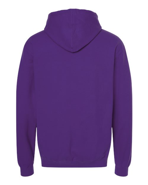 Unisex Fleece Hooded Sweatshirt - Purple