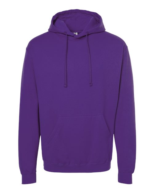 Unisex Fleece Hooded Sweatshirt - Purple