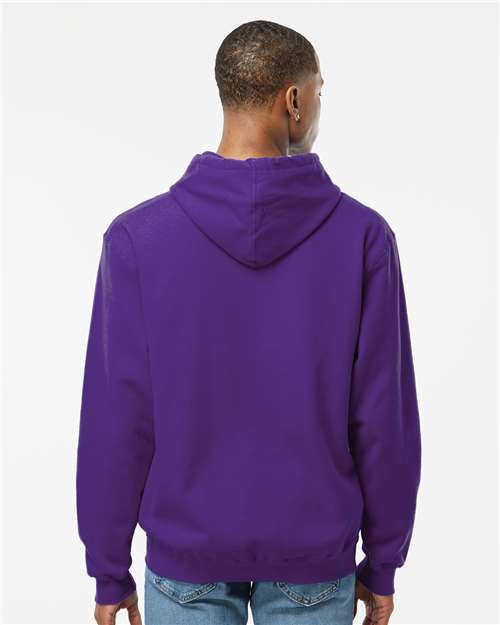 Unisex Fleece Hooded Sweatshirt - Purple
