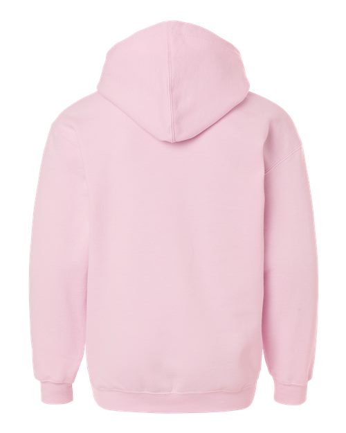 Youth Hooded Sweatshirt - Light Pink