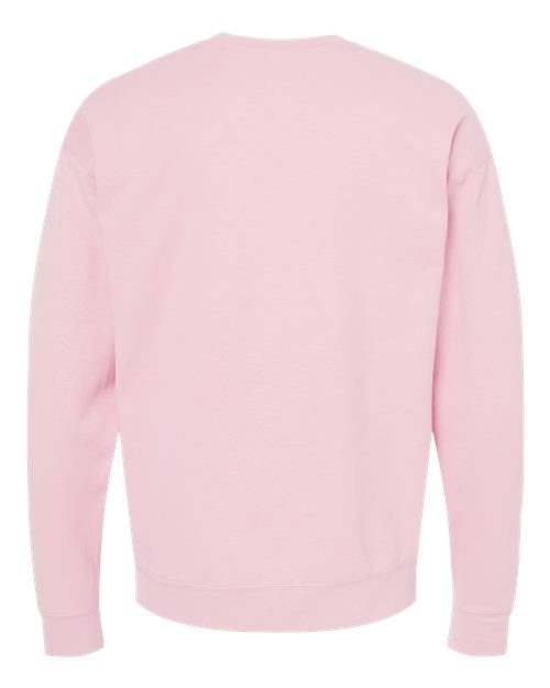 Unisex Fleece Crewneck Sweatshirt - Light Pink