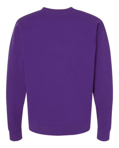Unisex Fleece Crewneck Sweatshirt - Purple