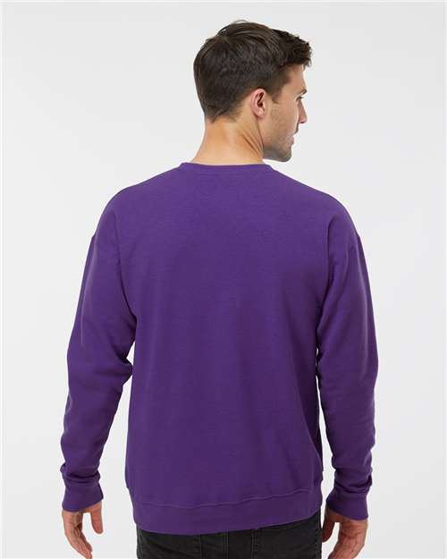 Unisex Fleece Crewneck Sweatshirt - Purple