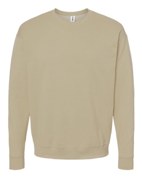 Unisex Fleece Crewneck Sweatshirt - Sand