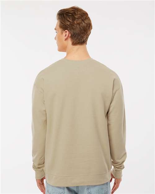 Unisex Fleece Crewneck Sweatshirt - Sand