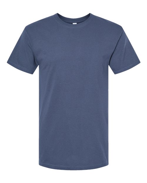 Men's Gold Soft Touch T-Shirt - Indigo Blue